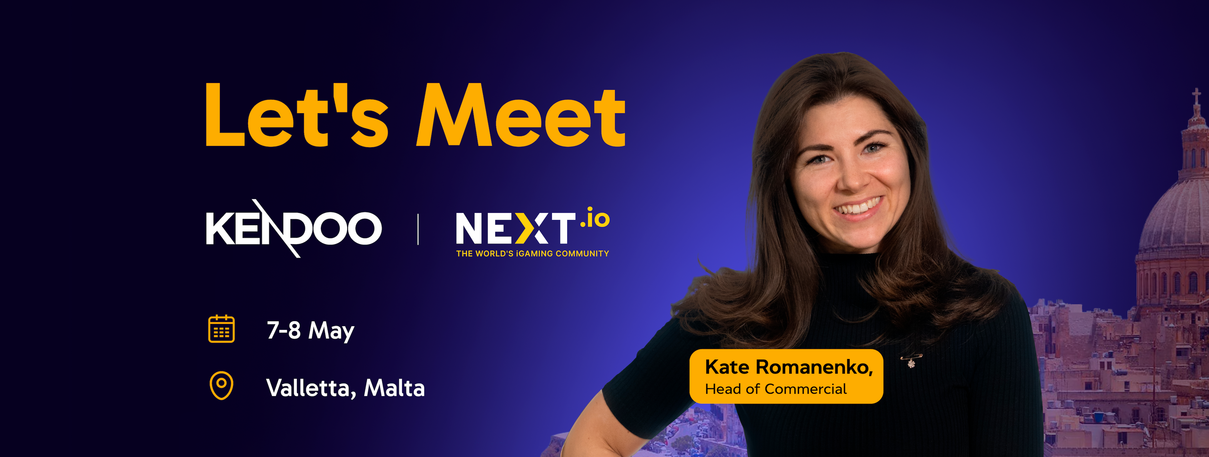 Kendoo Heads to Malta for NEXT Summit: Meet Kate Romanenko