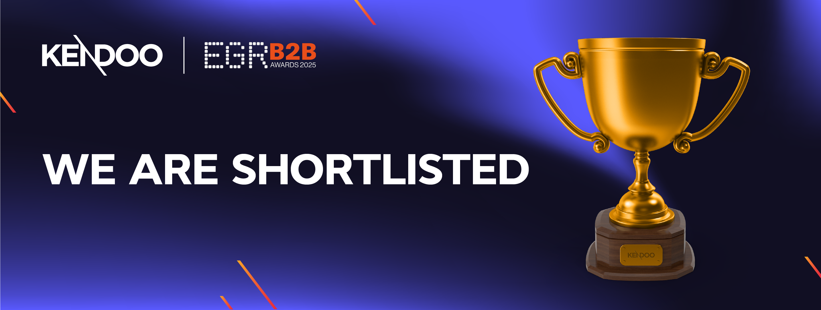 Kendoo Shortlisted on EGR B2B Awards 2025