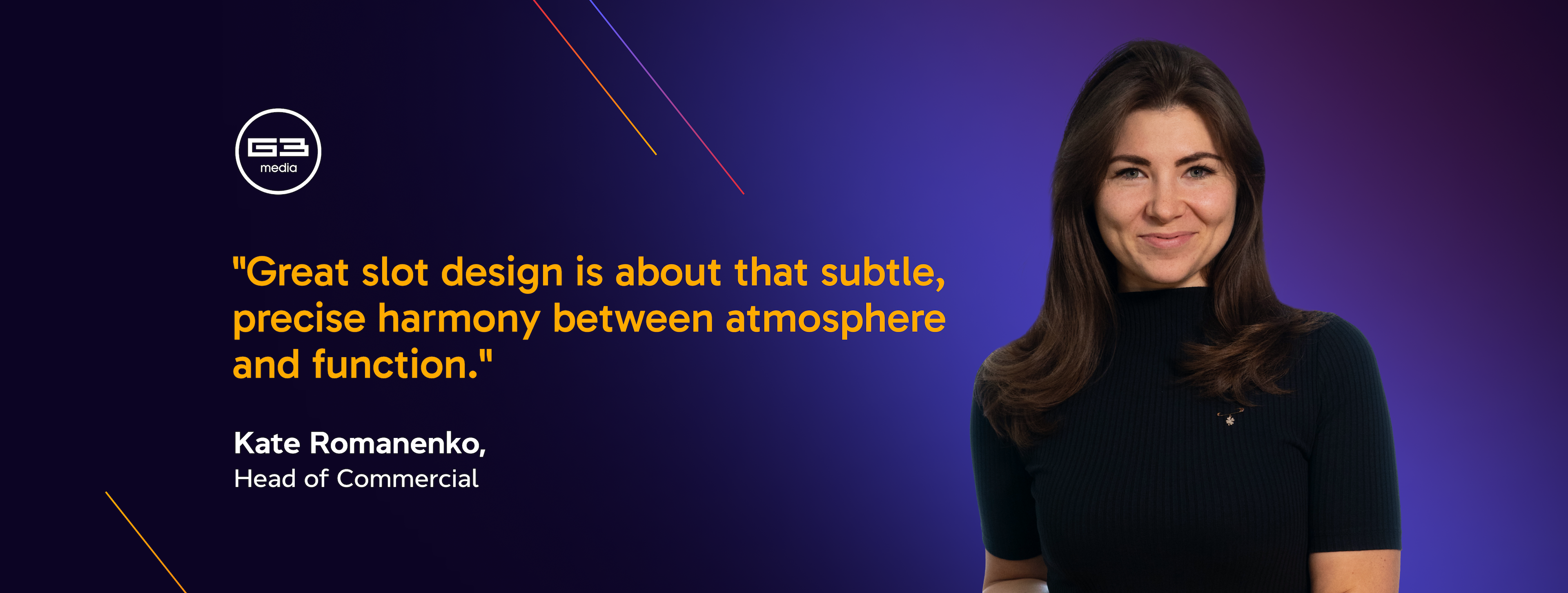 Kendoo’s Kate Romanenko Shares Slot Design Insights in G3 Interview