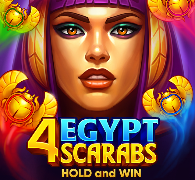4 Egypt Scarabs