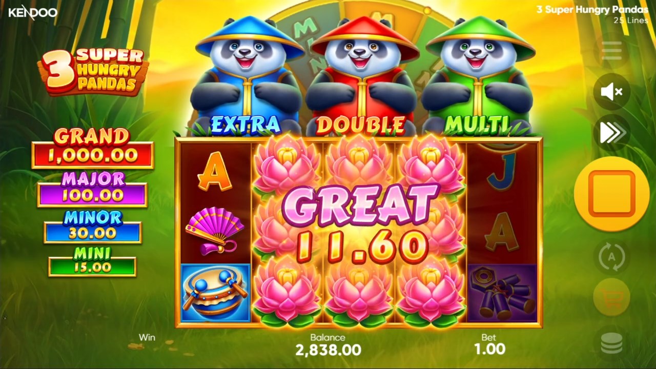 3 Super Hungry Pandas Game Demo 3