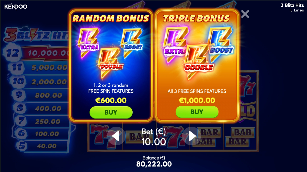 3 Blitz Hits Game Demo 6