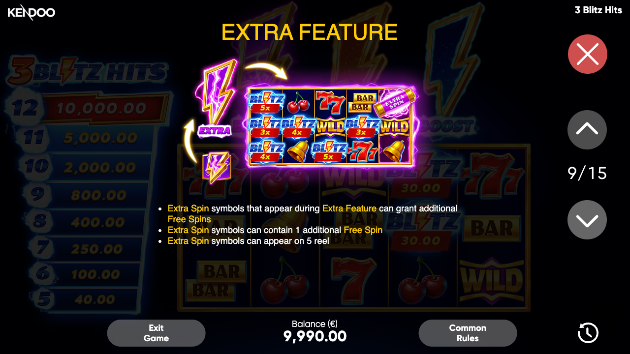 3 Blitz Hits Game Demo 20