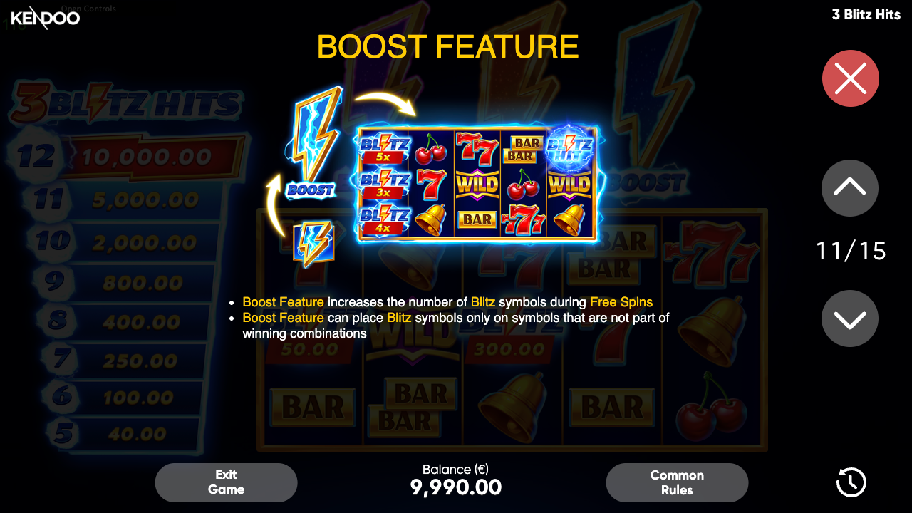 3 Blitz Hits Game Demo 22