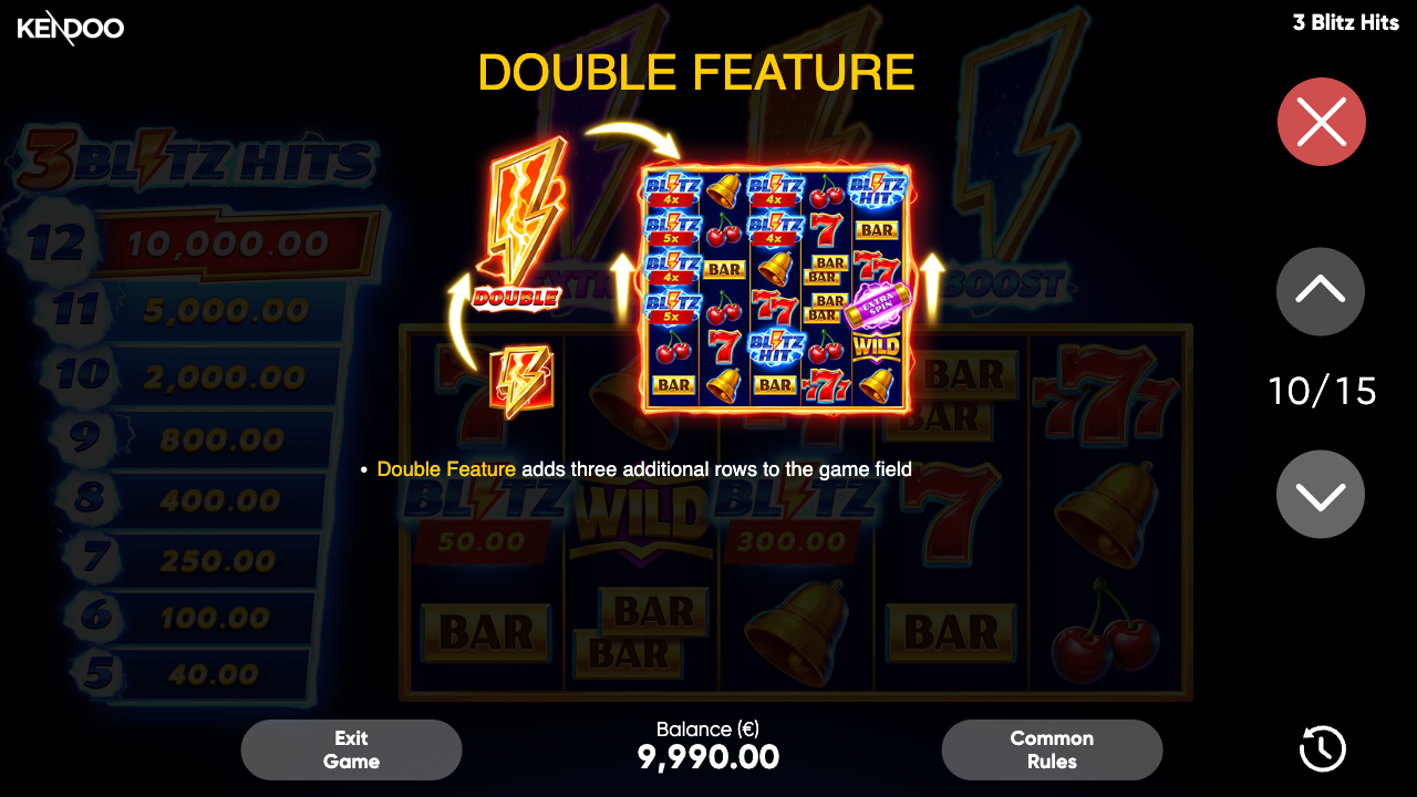 3 Blitz Hits Game Demo 21