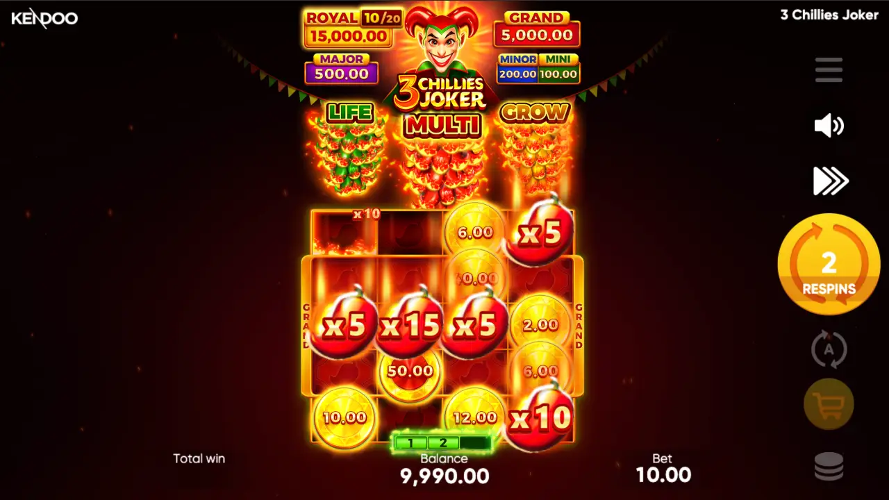 3 Chillies Joker Game Demo 1