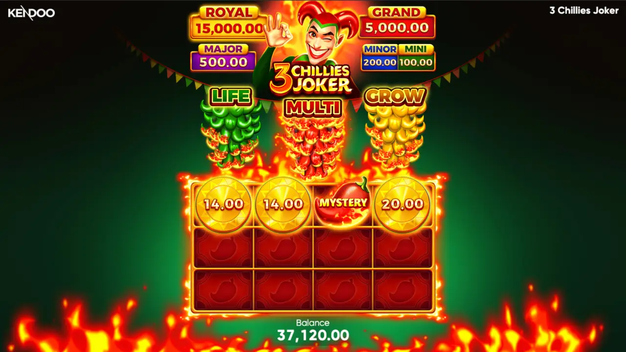 3 Chillies Joker Game Demo 2