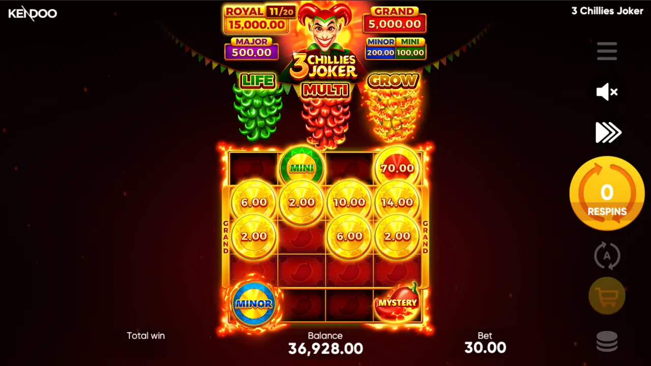3 Chillies Joker Game Demo 4