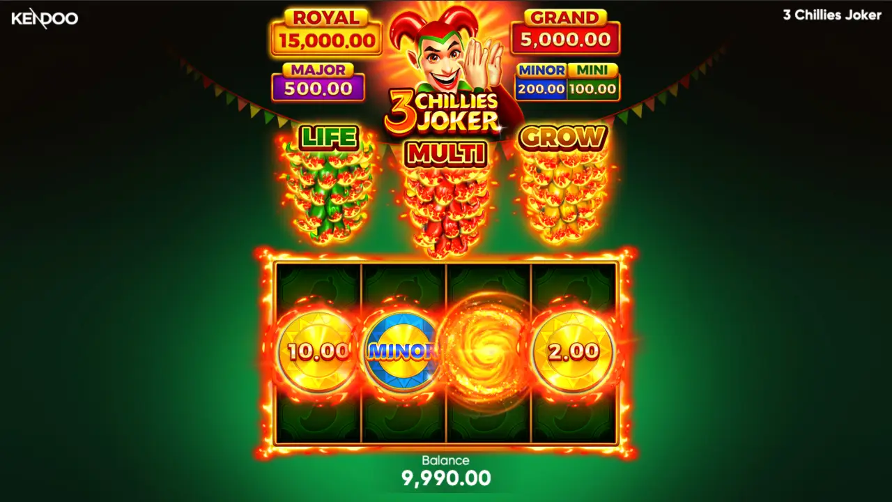 3 Chillies Joker Game Demo 5