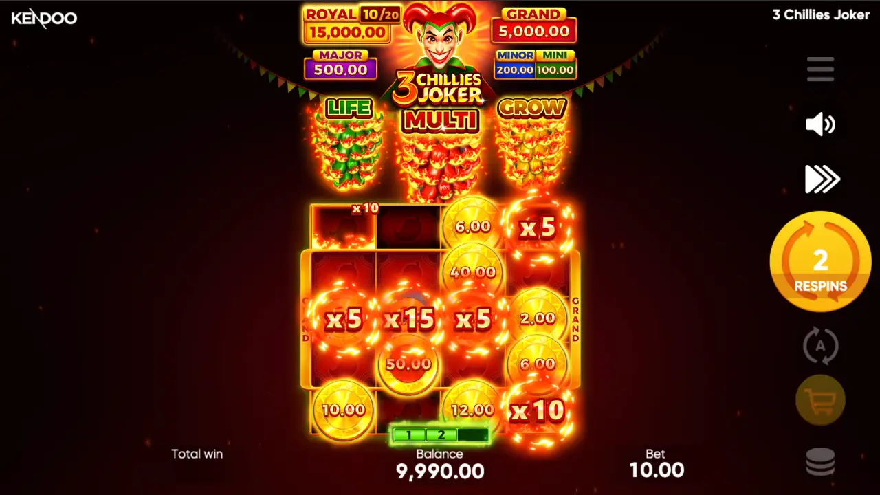 3 Chillies Joker Game Demo 7