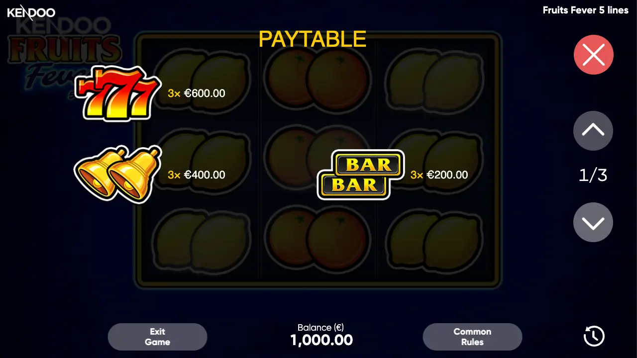 Fruits: Fever Game Demo 4