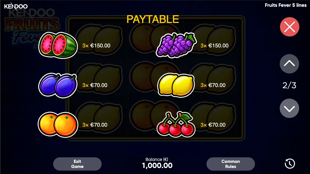 Fruits: Fever Game Demo 5