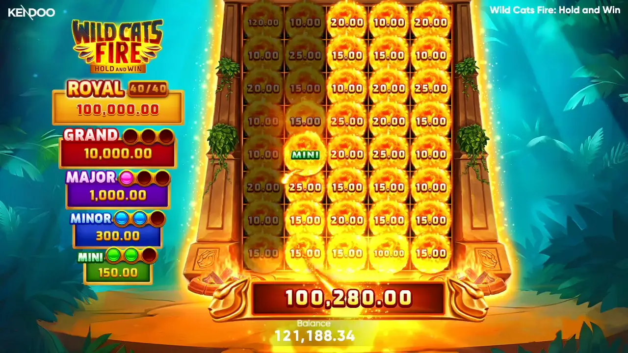 Wild Cats Fire Game Demo 8