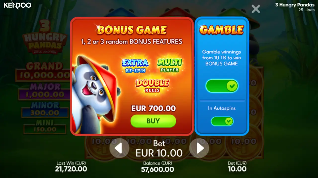 3 Hungry Pandas Game Demo 1