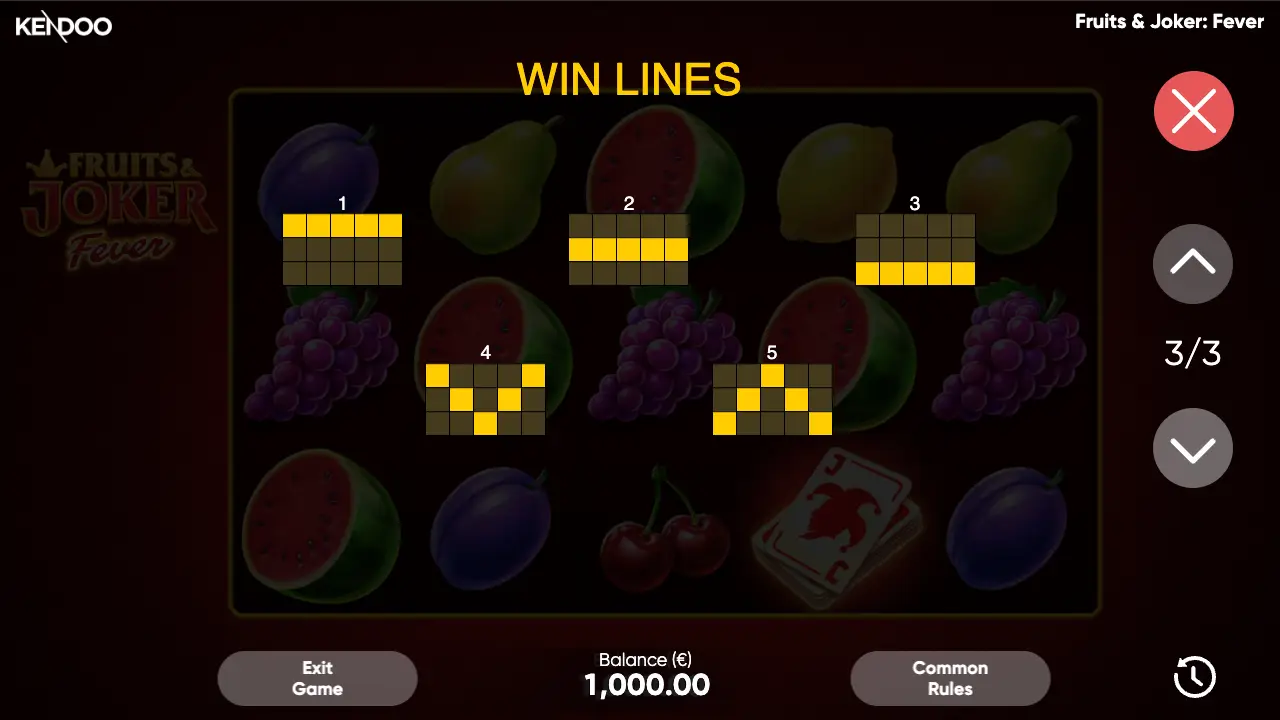 Fruits & Joker: Fever Game Demo 7