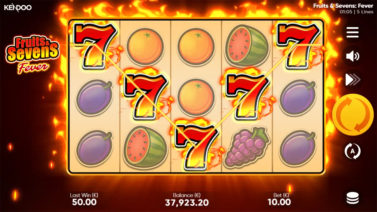Fruits & Sevens: Fever Game Demo 1