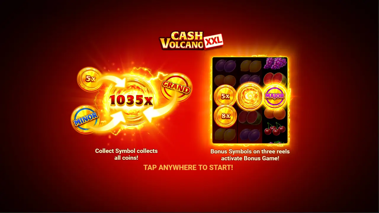 Cash Volcano XXL Game Demo 1
