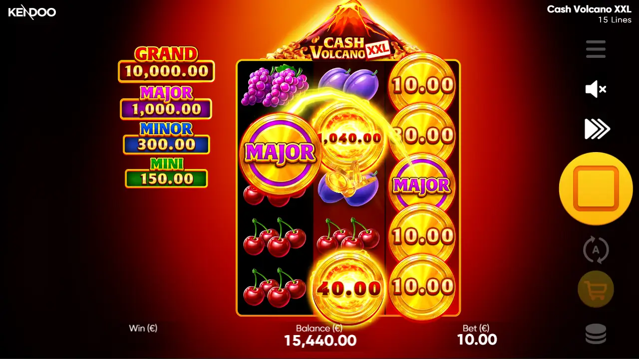 Cash Volcano XXL Game Demo 4