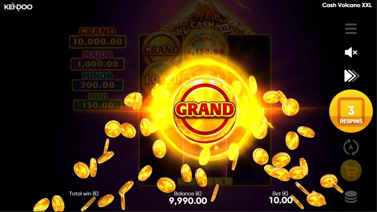 Cash Volcano XXL Game Demo 9