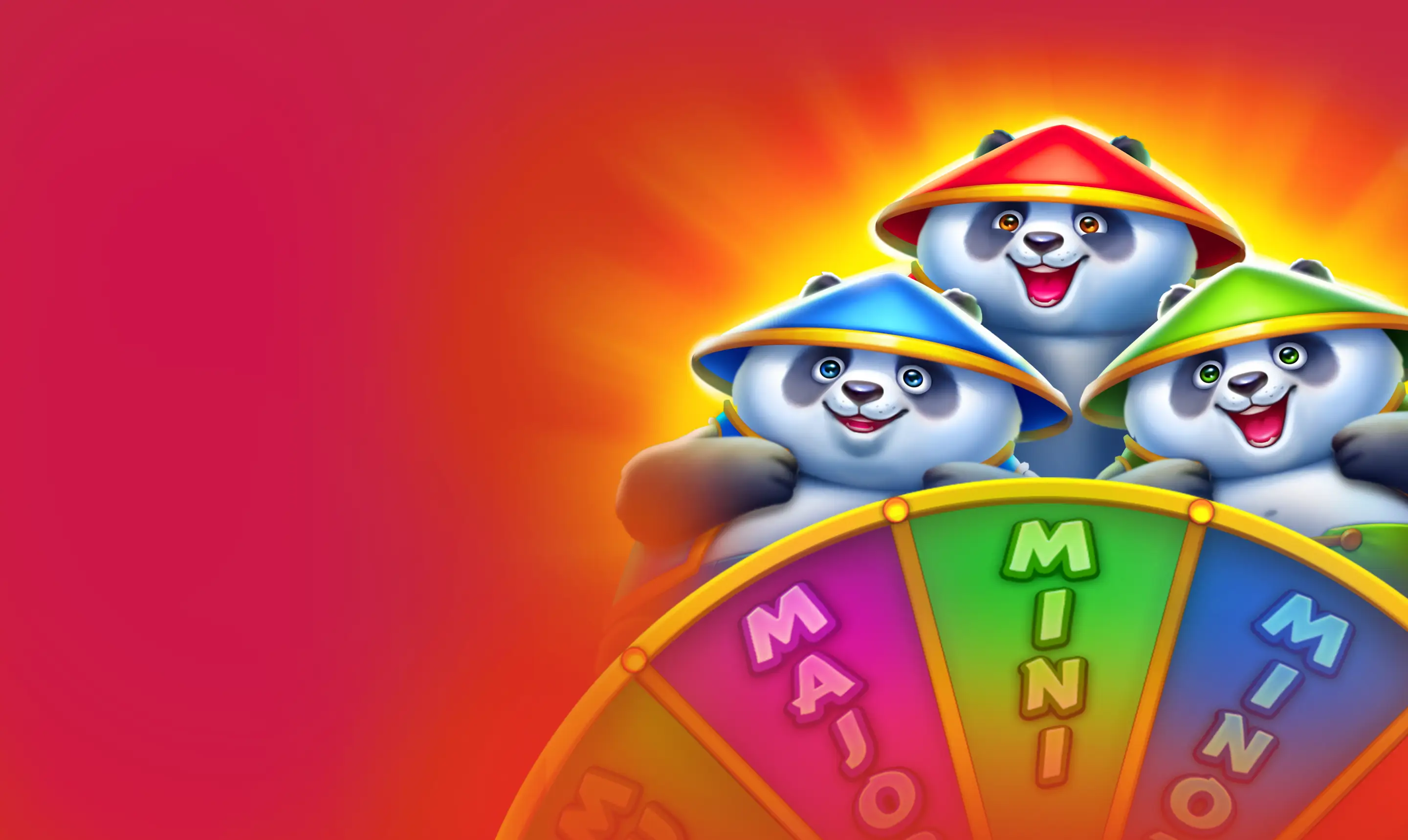 3 Super Hungry Pandas