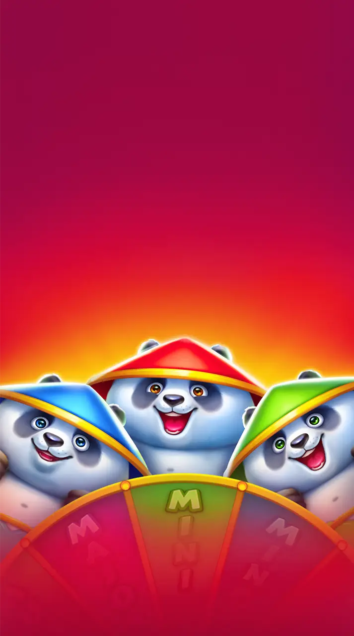 3 Super Hungry Pandas