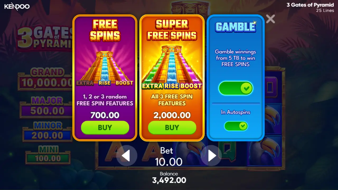 3 Gates of Pyramid Game Demo 6