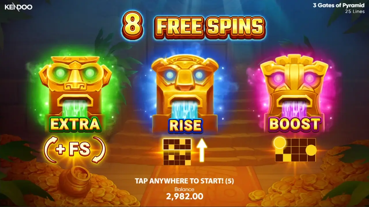 3 Gates of Pyramid Game Demo 8