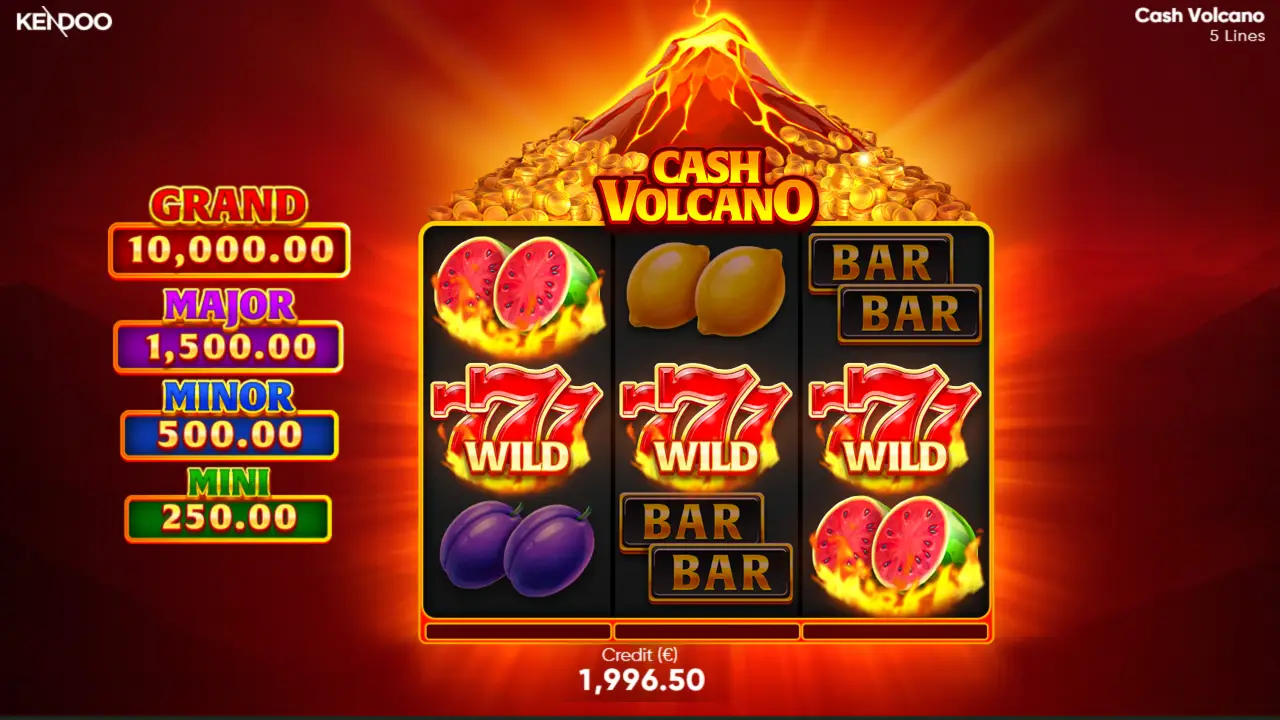 Cash Volcano Game Demo 2