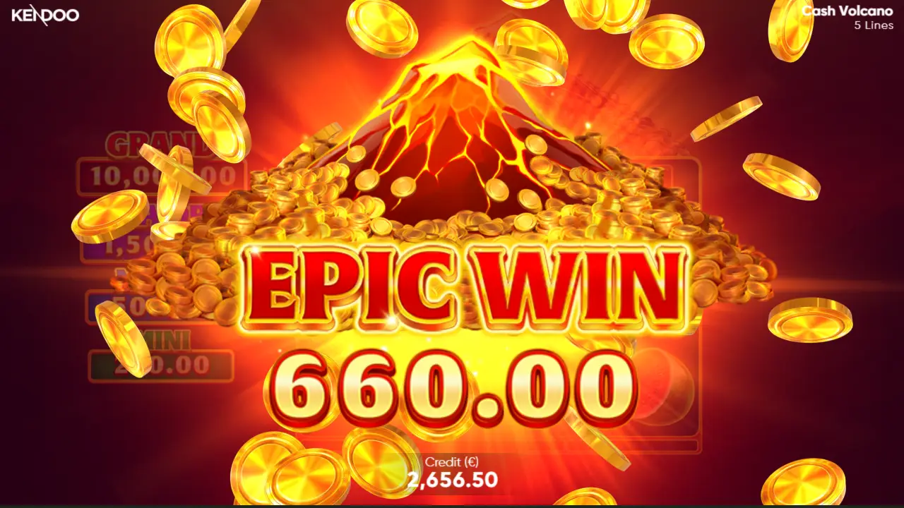 Cash Volcano Game Demo 3