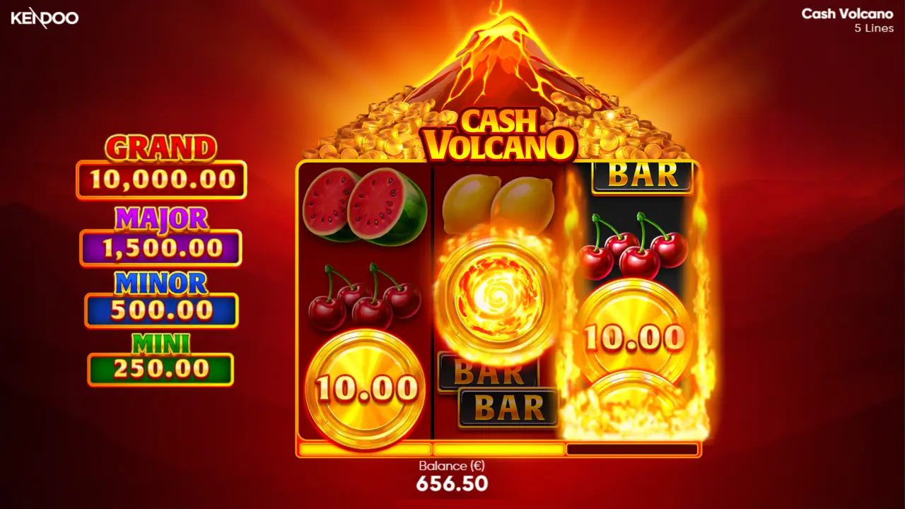 Cash Volcano Game Demo 4