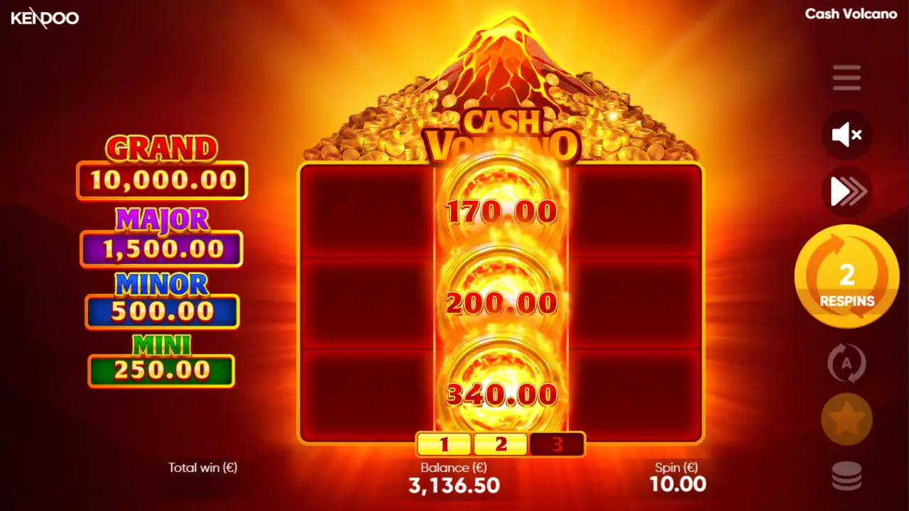 Cash Volcano Game Demo 7