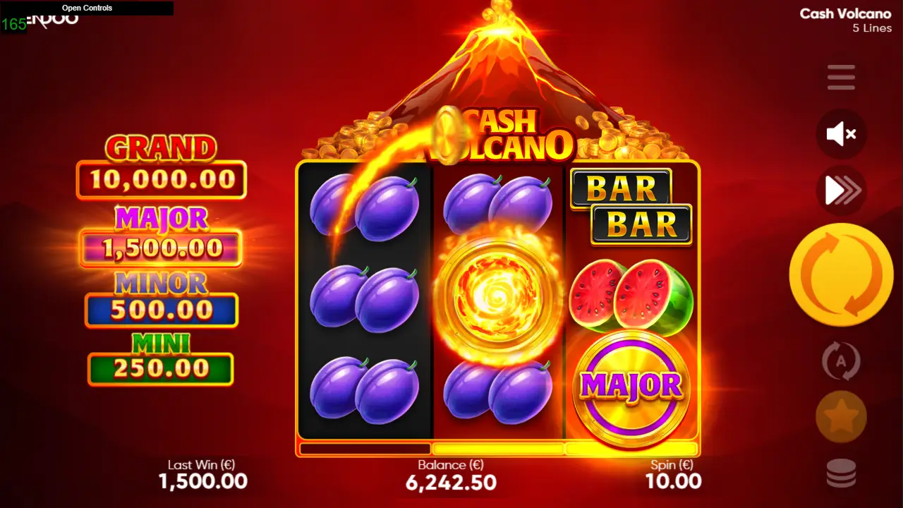 Cash Volcano Game Demo 8