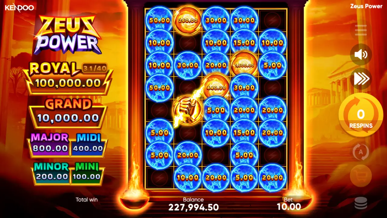 Zeus Power Game Demo 11