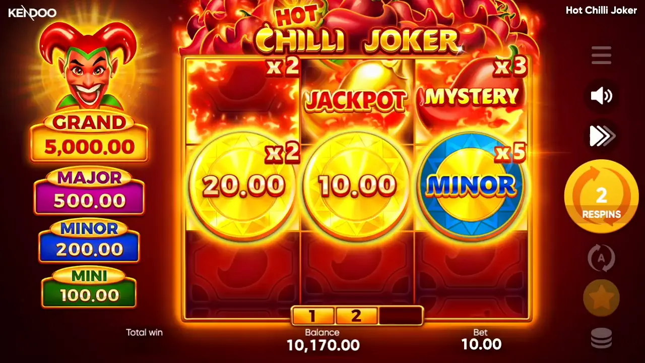 Hot Chilli Joker  Game Demo 4