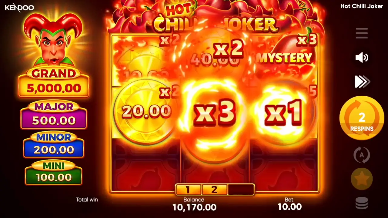 Hot Chilli Joker  Game Demo 5