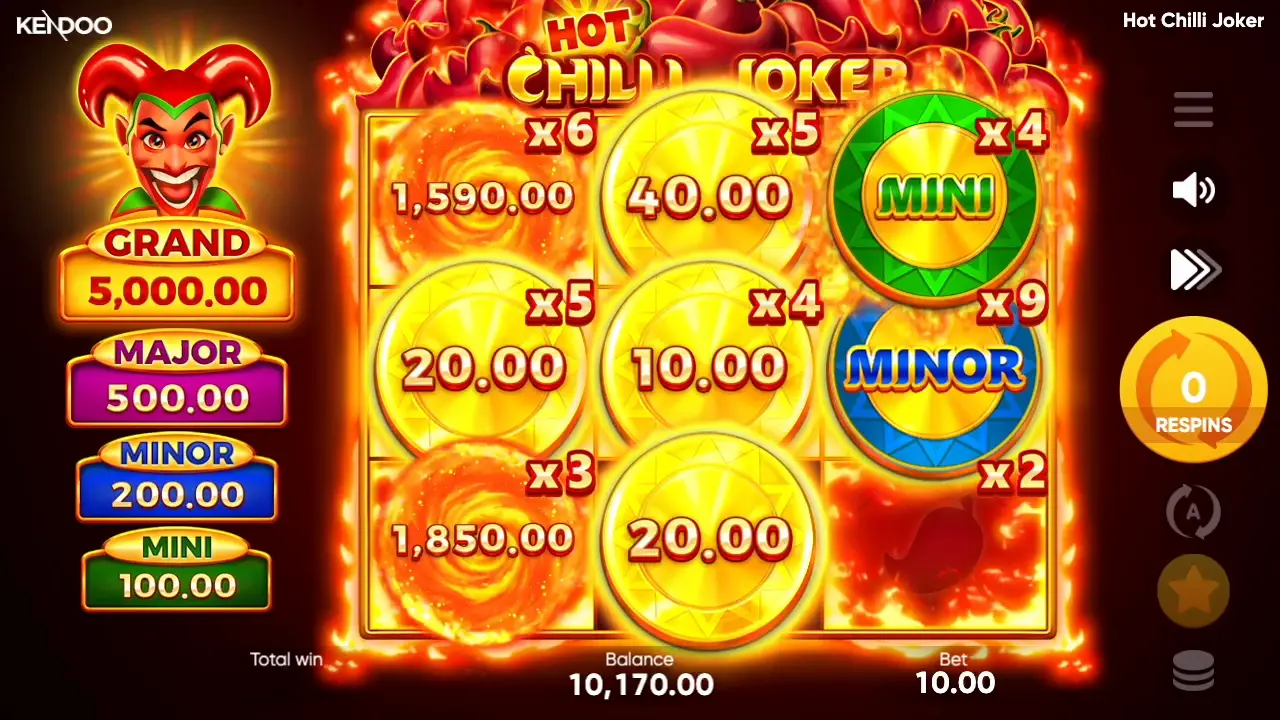 Hot Chilli Joker  Game Demo 9