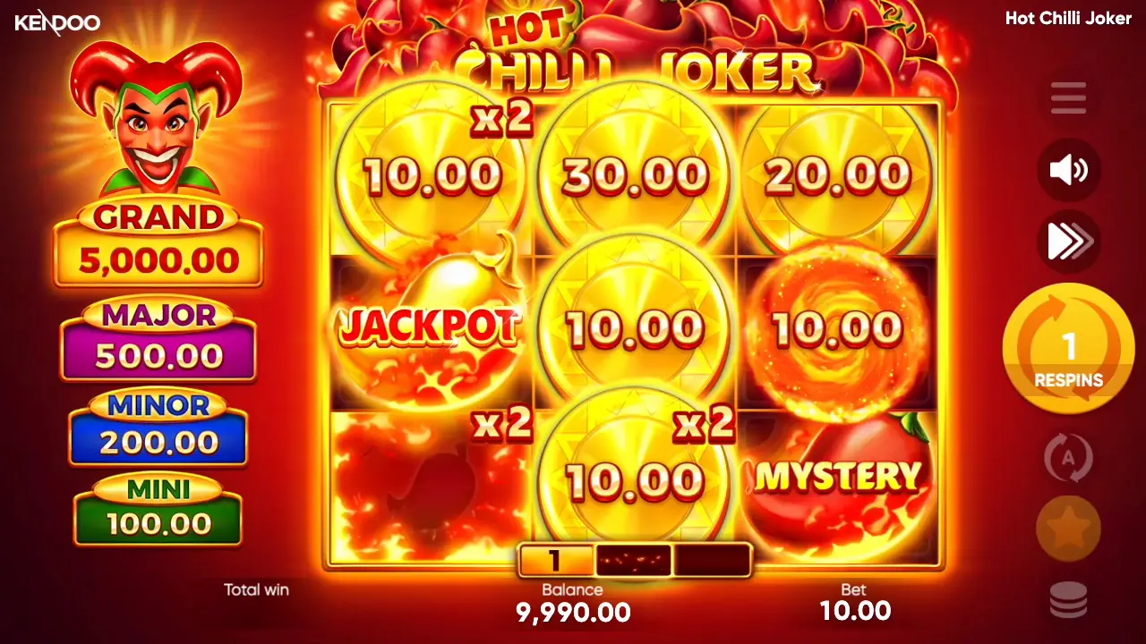 Hot Chilli Joker  Game Demo 10