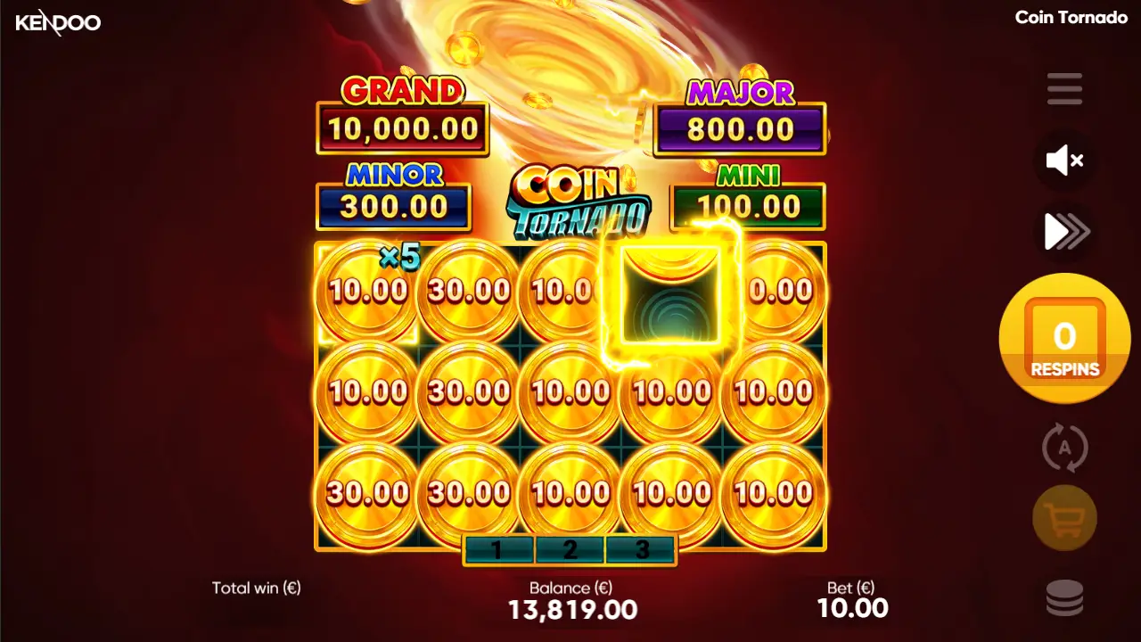 Coin Tornado Game Demo 9