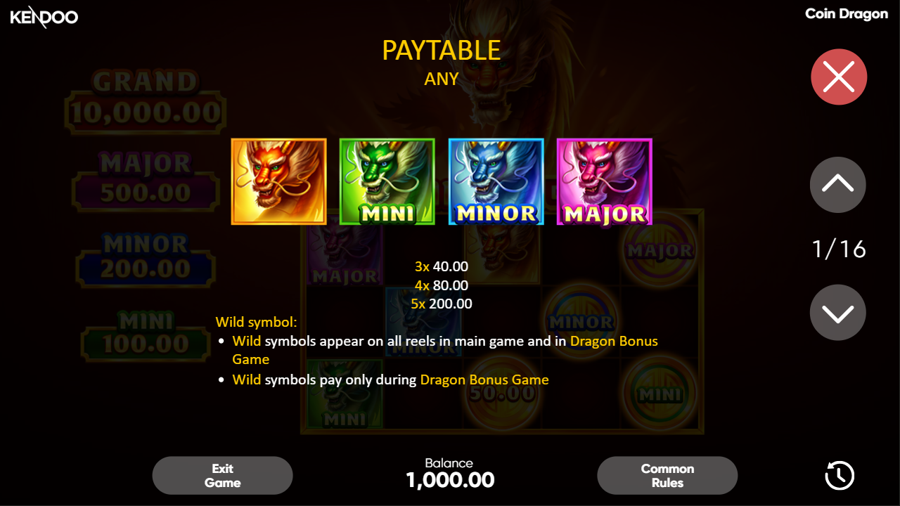 Coin Dragon Game Demo 14