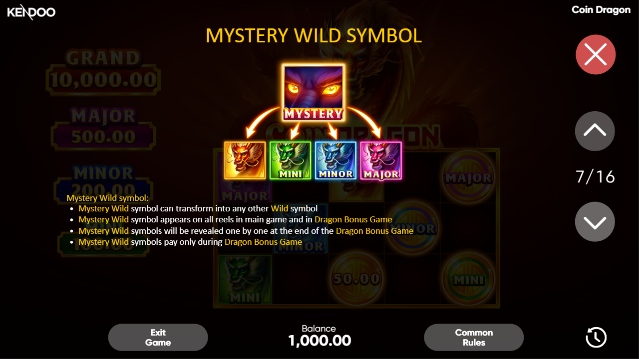 Coin Dragon Game Demo 20