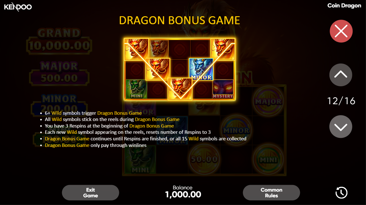 Coin Dragon Game Demo 25
