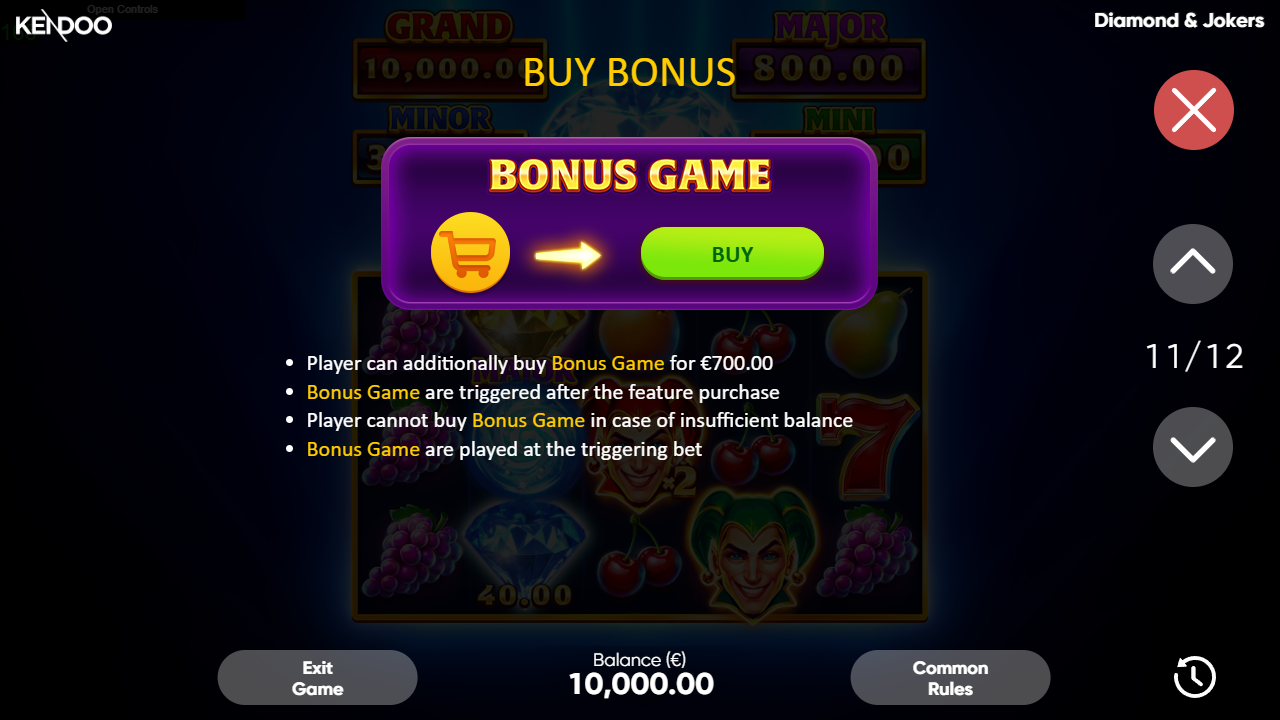Diamond & Jokers (Coming Soon) Game Demo 11